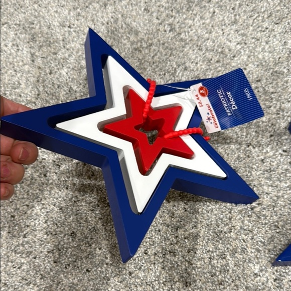 2 - 3 pc Celebrate It Patriotic Star in Red, White, and Blue - Picture 10 of 10